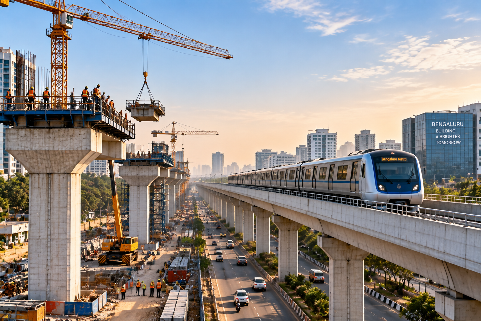 Metro Viaduct Construction Project